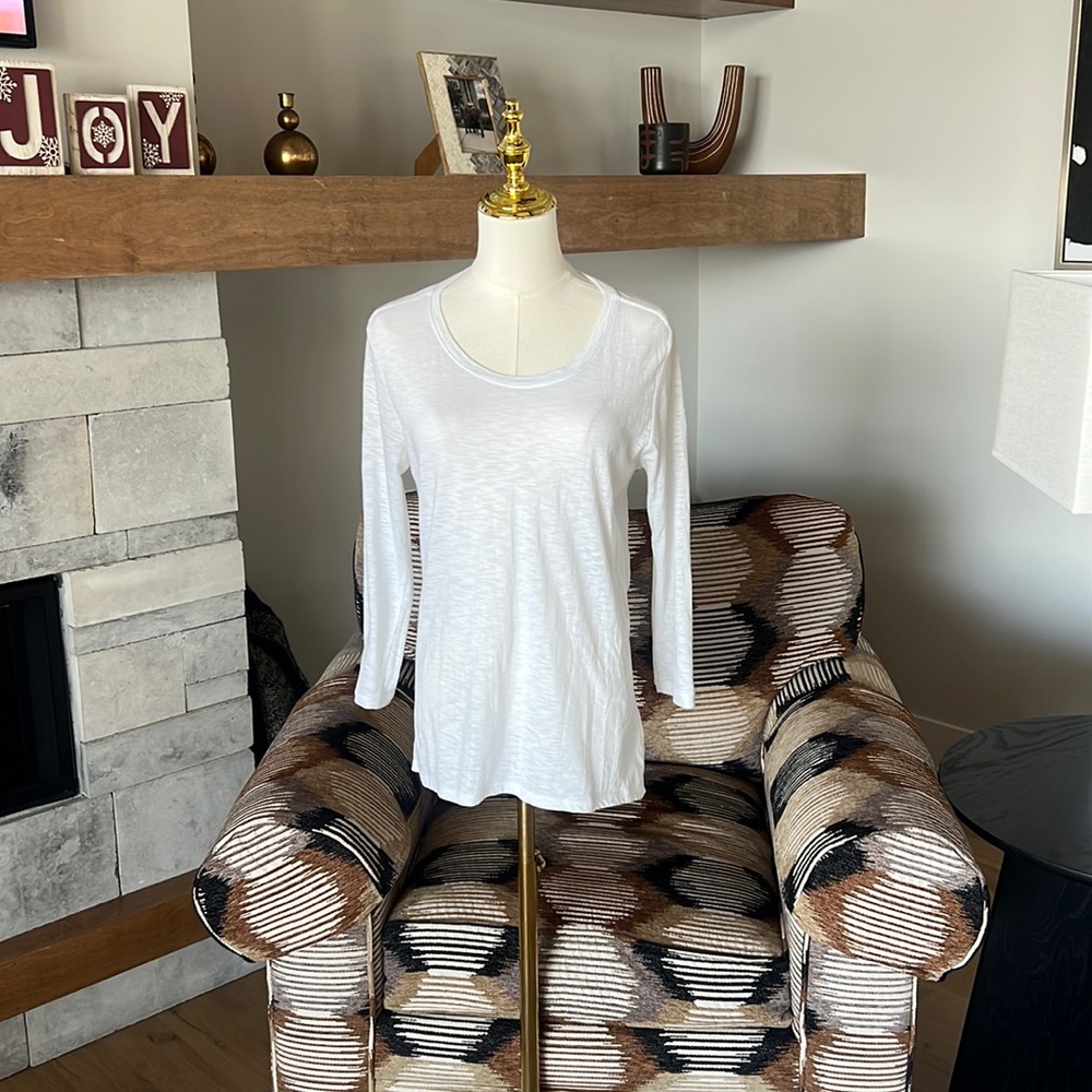 Athleta Asana 3/4 Sleeve Top